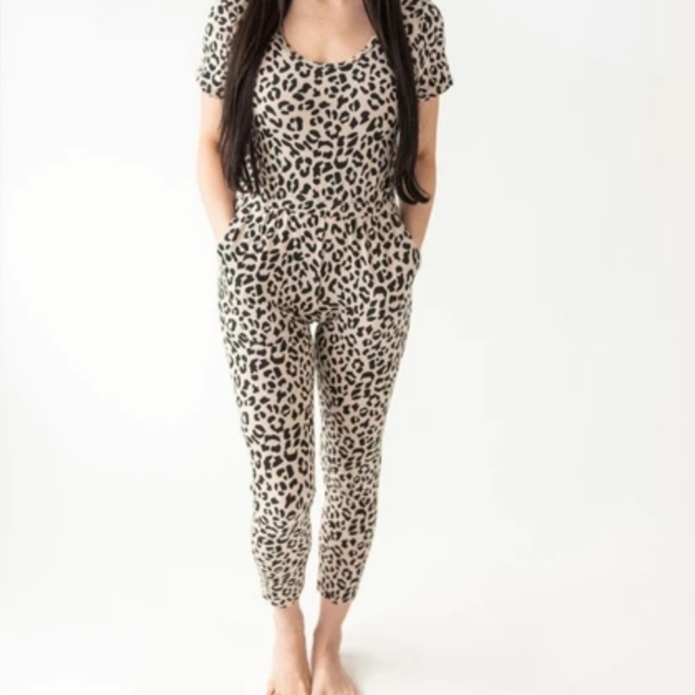 TBA Leopard Romper